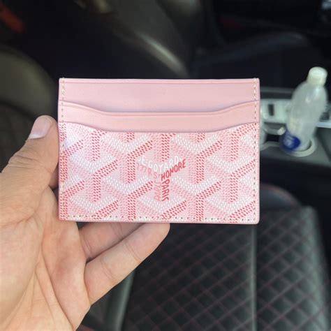 ponk goyard|pink goyard wallet.